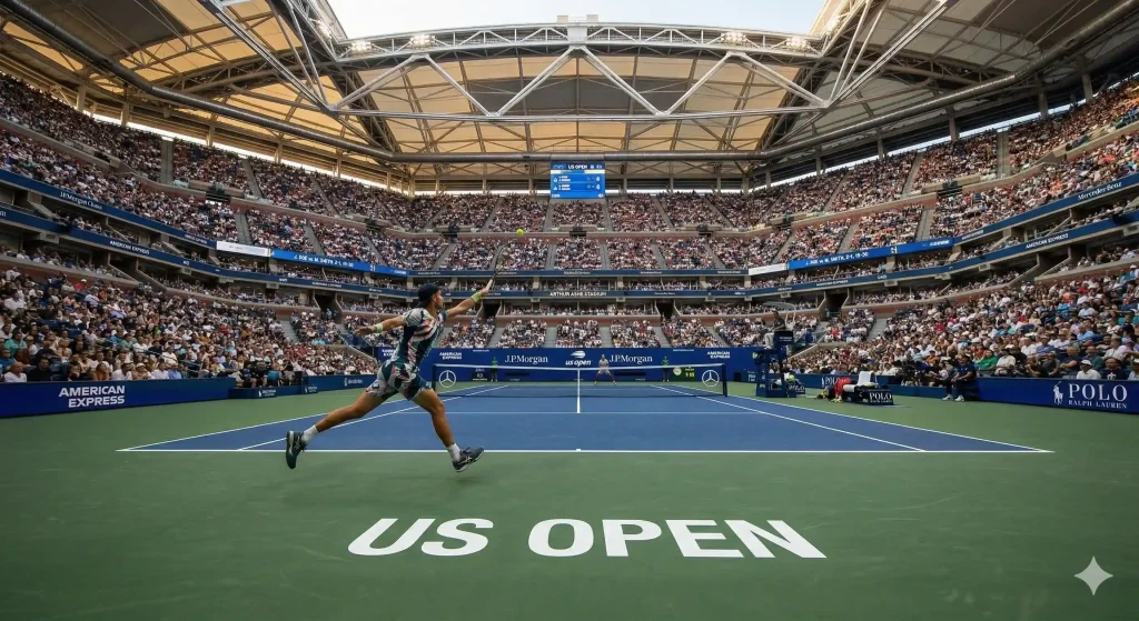 US Open pariuri la tenis pe Don Don Cazinou.webp