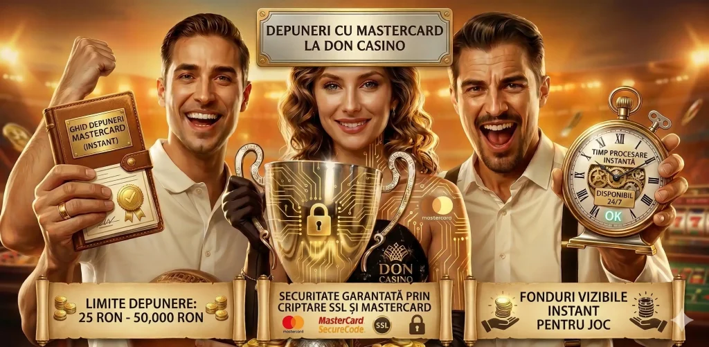 depuneri si limite cu mastercard la Donro Cazino