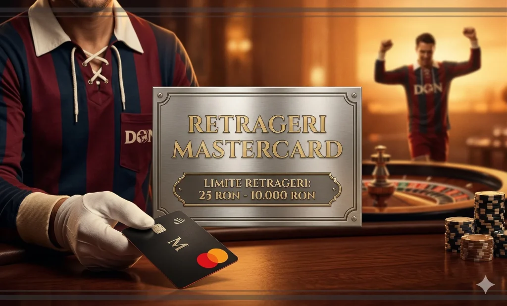 limite retrageri fonduri Mastercard la Donro.ro Casino