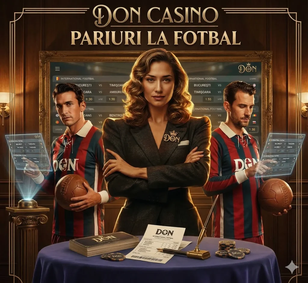 plasare pariuri live la fotbal romania Don Ro Casino