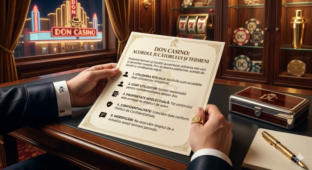Termeni si Conditii DonRo casino romania
