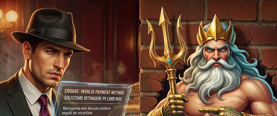 Eroarea Invalid Payment Method la retragere