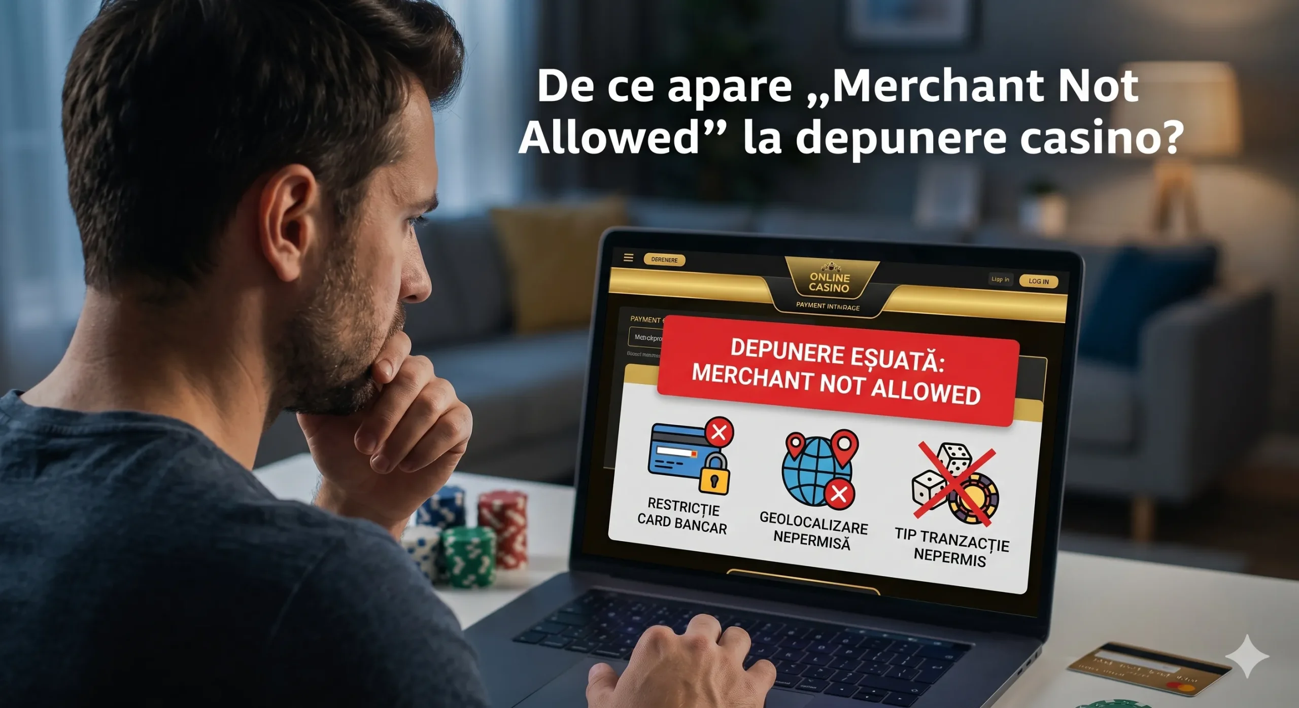 eroare merchant not allowed la casino - ghid Don Casino