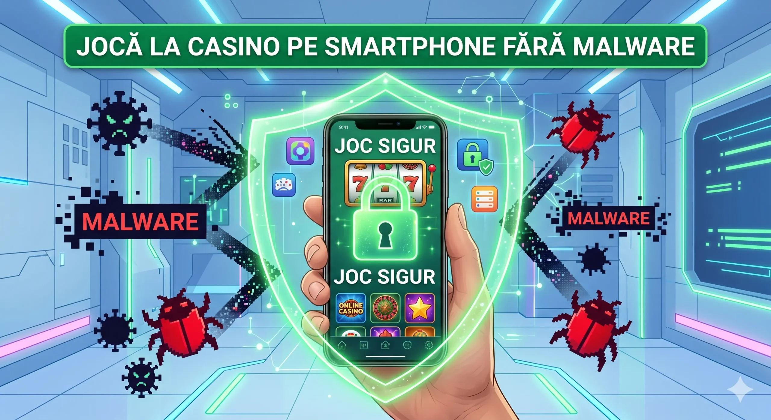 Cum să joci la casino pe smartphone fără să instalezi malware